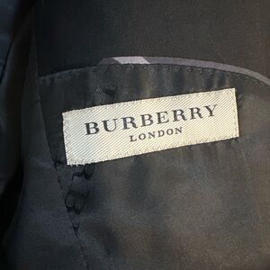 Burberry Midnight Black Blazer